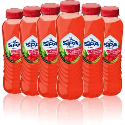 Afbeelding van Spa Aardbei Watermeloen 6x400ml