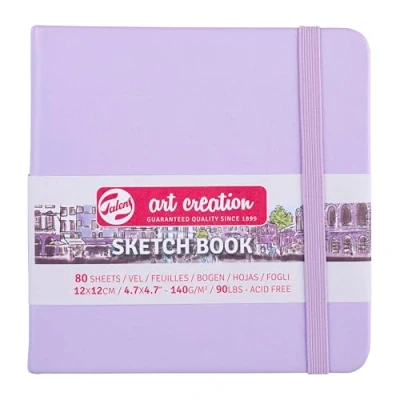 Afbeelding van Talens Art Creation schetsblok 12x12cm 80 vellen roze