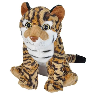 Afbeelding van Wild Republic Knuffel Tijger Junior 30 Cm Pluche Bruin/wit