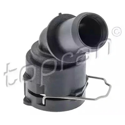 Afbeelding van TOPRAN 115 908 Flens GFK (met glasvezel versterkte kunststof) Met pakking bevestigingsbeugel VOLKSWAGEN: Golf 7, up! Hatchback, Tiguan I