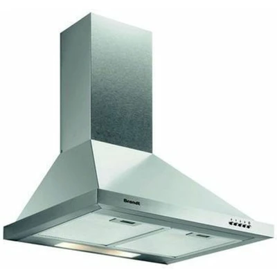 Afbeelding van Conventionele Afzuigkap Brandt AD1006X 80W 600 m3/h Roestvrij staal (60 cm)