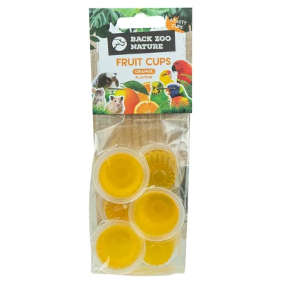 Afbeelding van Back Zoo Nature Fruit Cups Vogelsnack Sinaasappel 6 stuks
