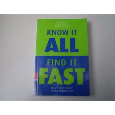 Afbeelding van Know It All, Find Fast