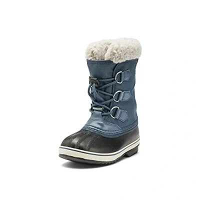 Afbeelding van Sorel Yoot PAC Nylon Waterdichte winterlaarzen voor kinderen, Blauw (Uniform Blue x Black), 25 EU,