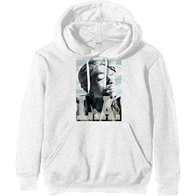 Afbeelding van Tupac LA Skyline Hoodie/trui XXS Wit