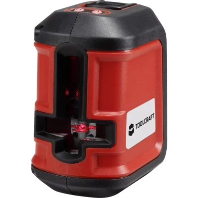 Afbeelding van TOOLCRAFT CL8 Kruislijnlaser Incl. statief, Zelfnivellerend Reikwijdte (max.): 8 m