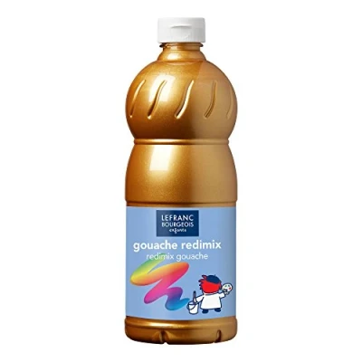 Image de Redimix color &amp; co. gouache liquide or 1000ml lefranc bourgeois 188364