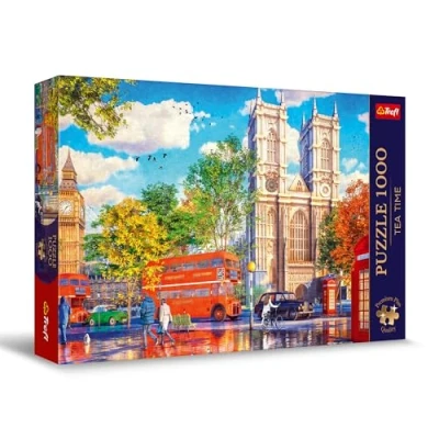 Afbeelding van Trefl 1000 Premium Plus Tea Time: View of London_FSC Mix 70%.