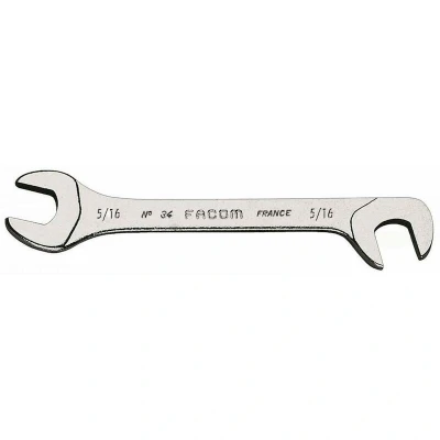 Afbeelding van FACOM 34.1/4 micromechanische steeksleutel 15 en 75 gebogen kop 1/4&quot;