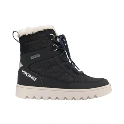 Afbeelding van Viking Fleek WARM GTX ZIP Unisex Veterlaarzen voor kinderen, Maat: 37, Black Kunststof/ textiel
