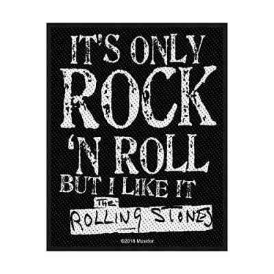 Afbeelding van The Rolling Stones It&#039;s Only Rock N&#039; Roll Rugpatch Zwart
