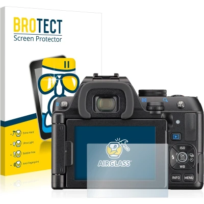 Afbeelding van BROTECT Screenprotector voor Pentax K S2 Folie Beschermfolie Beschermglas transparant