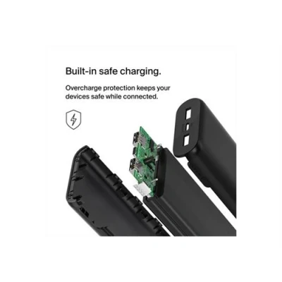 Image de Belkin Powerbank Usb a / c 15 W Noir (bpb012btbk)