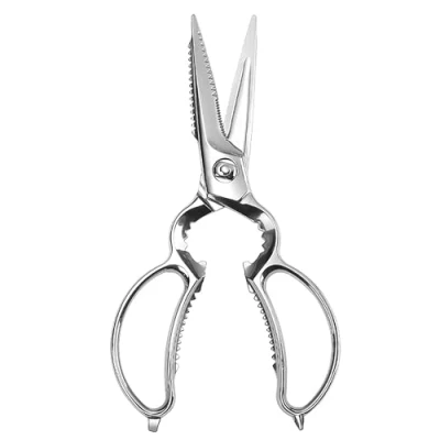 Afbeelding van MITSUMOTO SAKARI professionele multifunctionele keukenschaar, 22 cm, afneembare keukenschaar voor zwaar werk, Japanse