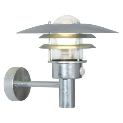 Afbeelding van Nordlux, Tuinverlichting, Lnstrup 32, Wandlamp Sen, Verzinkt (E27, IP44)