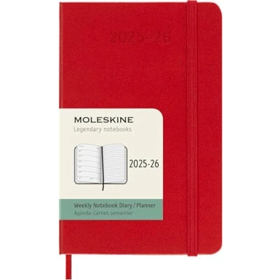 Afbeelding van Moleskine, Agenda, Schüleragenda Hard Cover Weekly Notebook (9 x 14 cm, Engels)