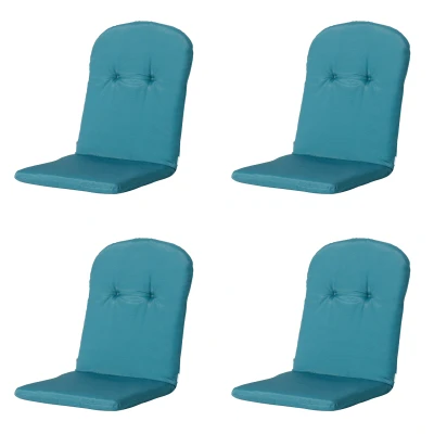 Afbeelding van Madison Kussen Kuip Hoog Panama Sea Blue 45x96 Blauw 4 Stuks