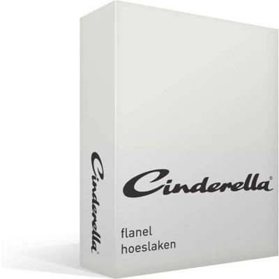 Afbeelding van Cinderella Morning Hoeslaken (tot 30 cm) Flanel 140x200/210 cm Ivory