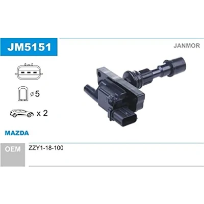Afbeelding van JANMOR JM5151 Bobine MAZDA: FAMILIA 6