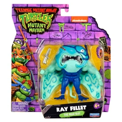 Afbeelding van Teenage Mutant Ninja Turtles actiefiguren Ray Fillet