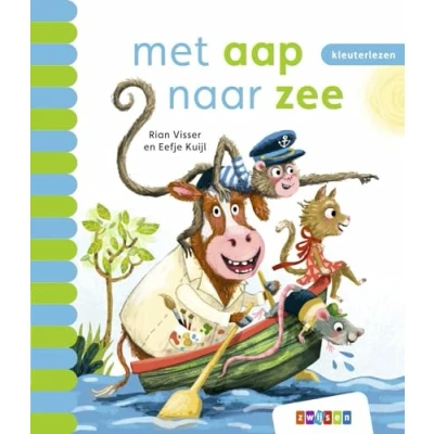 Afbeelding van Kleuterlezen met aap naar zee