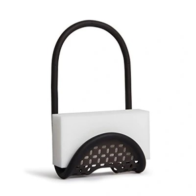 Image de Porte éponge en Plastique souple Sling Noir Umbra