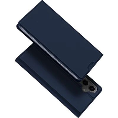 Afbeelding van Dux Ducis Telefoon Hoesje geschikt voor Samsung Galaxy S25 Plus Skin Pro Book Case Blauw