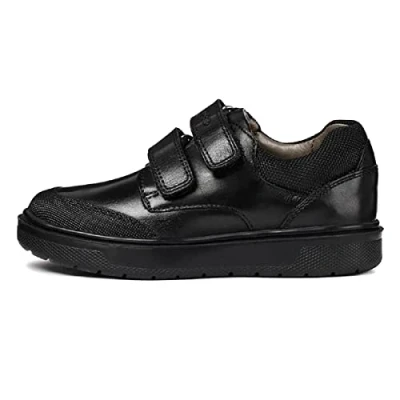 Afbeelding van Geox J Riddock Boy F, sneakers voor jongens, zwart.