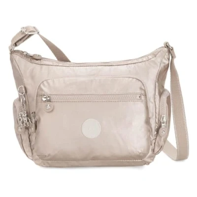 Image de Kipling GABBIE S Petit sac à bandoulière, Metallic Glow (Argent)