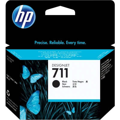Afbeelding van HP 711 (CZ133A) Inktcartridge Zwart