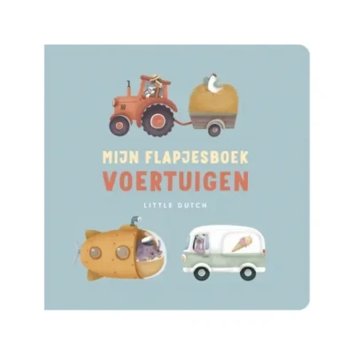 Afbeelding van Mercis publishing little dutch mijn flapjesboek voertuigen