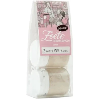 Afbeelding van Kindly&#039;s Zwart Wit Zoet 6x2x