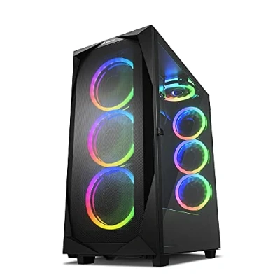 Afbeelding van Sharkoon REV300 Tower PC behuizing Zwart