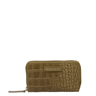 Afbeelding van Burkely Cool Colbie Medium Zip Around Wallet olive