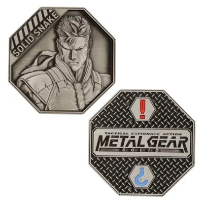 Afbeelding van Metal Gear Solid Limited Edition &#039;Solid Snake&#039; Verzamel Munt