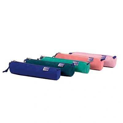 Afbeelding van Cilindervormige Schoolpennenzak Oxford Kangoo Touch 22 x 4,5 cm