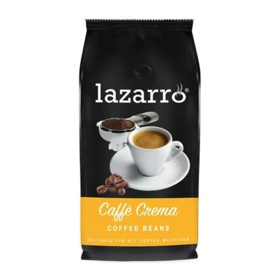 Afbeelding van Lazarro Cafe Crema Bonen 8x1kg