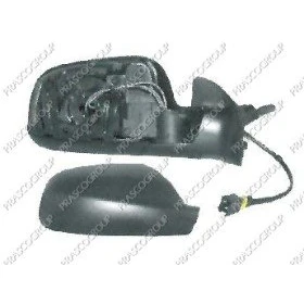 Afbeelding van Buitenspiegel Prasco PG4207313 rechts Met grondlaag Electrisch Te verwarmen, Van binnen instelbaar, temperatuursensor PEUGEOT: 307 Hatchback