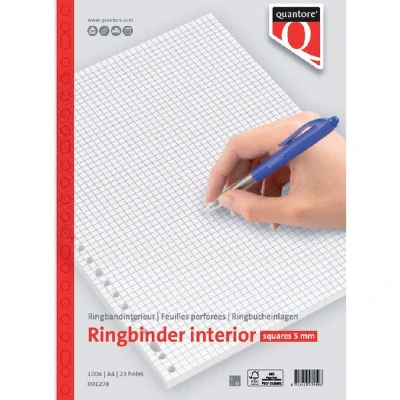 Afbeelding van Interieur Quantore A4 23 gaats ruit 5mm 100vel