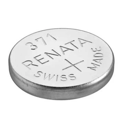 Afbeelding van Renata SR920SW 371 Kwikvrije horlogebatterijen, 1,55 V, zilveroxide, 2 stuks