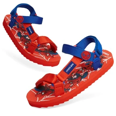 Afbeelding van Marvel Spiderman sandalen voor kinderen, jongens, open schoenen, zomer, maat 28 35, Rood