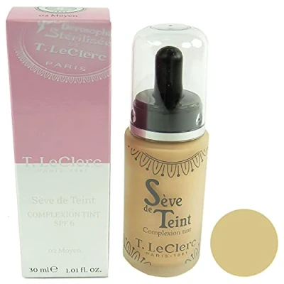 Afbeelding van T.leclerc Complexion Tint Spf 6 Liquid Foundation Make up 30ml 02 Moyen