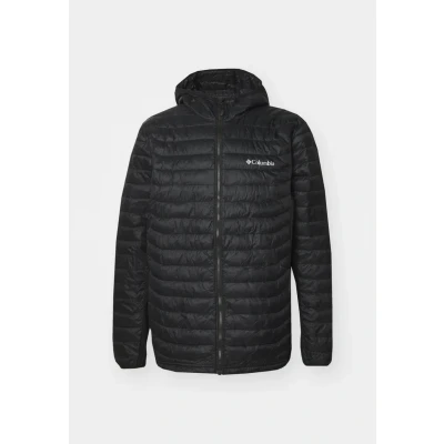 Afbeelding van Columbia Powder PASS Hybrid Hooded Jacket Outdoorjas, Heren, Maat: Small, Black