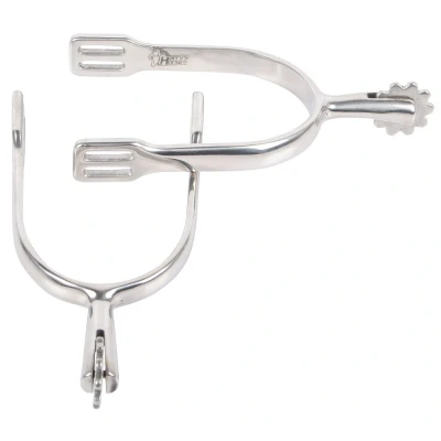 Image de Harry&#039;s Horse Eperons Schultheiss avec Roue Grossière Acier inoxydable H30