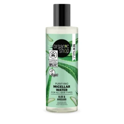 Afbeelding van Organic Shop Micellar Water Avocado and Aloe 150 ml