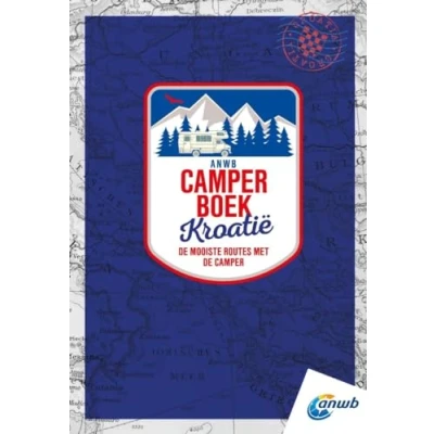 Afbeelding van ANWB Kroatië Campergids Kleurloos Reisboeken &amp; Kaarten