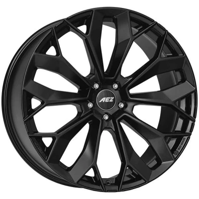 Afbeelding van Aez Leipzig Black 9.5x21 5x114.3 ET40 64.1 Velg