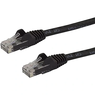 Afbeelding van Stevige UTP netwerkkabel categorie 6 Startech N6PATC50CMBK 50 cm