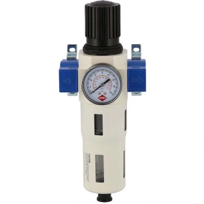 Afbeelding van Airpress Olie /Waterafscheider Met Reduceerventiel 1/4&quot;