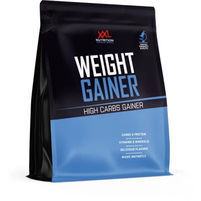 Afbeelding van XXL Nutrition Weight Gainer Voor Verantwoorde Gewichtstoename Maaltijdvervanger hoog in Koolhydraten &amp; Eiwitten (Concentraat Isolaat) Aankomen Mass 2500 gram Cookies Cream